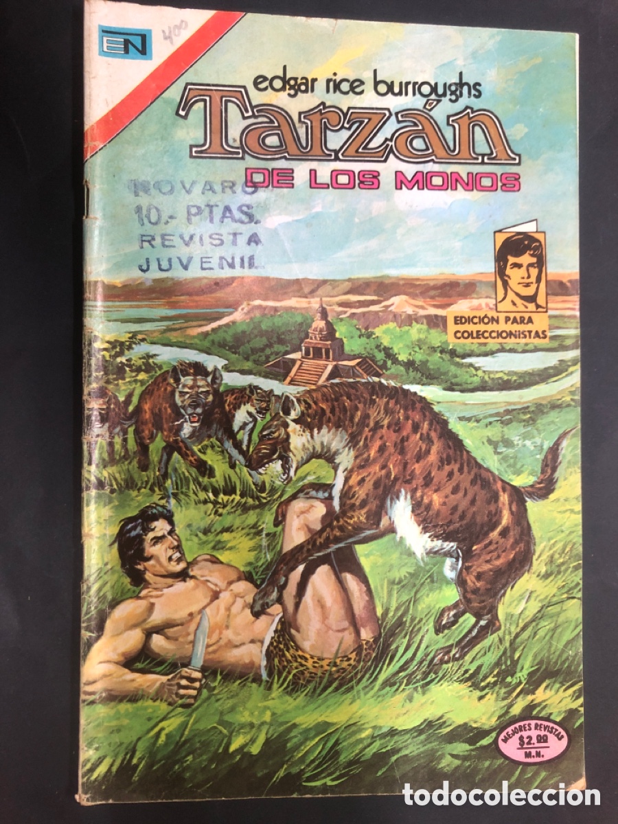 Tebeos: COMIC TARZAN N&ordm; 400 EDITORIAL NOVARO - Foto 1