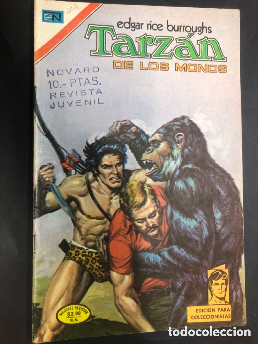 Tebeos: COMIC TARZAN N&ordm; 404 EDITORIAL NOVARO - Foto 1