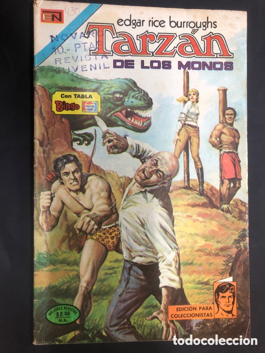 Tebeos: COMIC TARZAN N&ordm; 430 EDITORIAL NOVARO - Foto 1