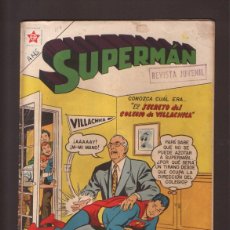 Tebeos: SUPERMAN Nº 129, EDITORIAL NOVARO, 1958, ESTADO NORMAL. Lote 398794409