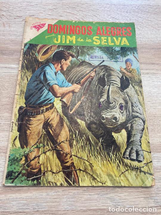 Tebeos: DOMINGOS ALEGRES N&ordm; 243. JIM DE LA SELVA. NOVARO 1958 - Foto 1