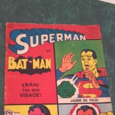 Tebeos: ANCIENNE BD , SUPERMAN , BAT-MAN , 1968 NO 8 , EN FRANÇAIS. Lote 399754344
