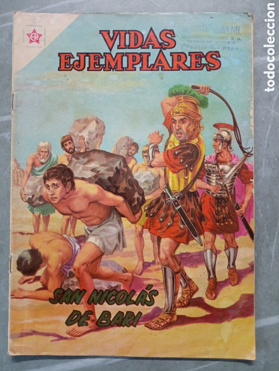 Tebeos: Novaro vidas ejemplares san nicolas de bari - Foto 1