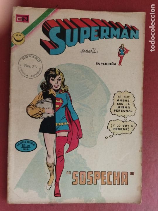 Tebeos: NOVARO - SUPERMAN N&ordm; 883 - SOSPECHA - Foto 1