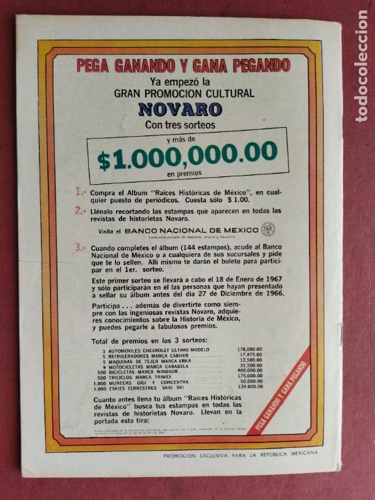 Tebeos: NOVARO - SAL Y PIMIENTA N&ordm; 21 - 1966 - Foto 4