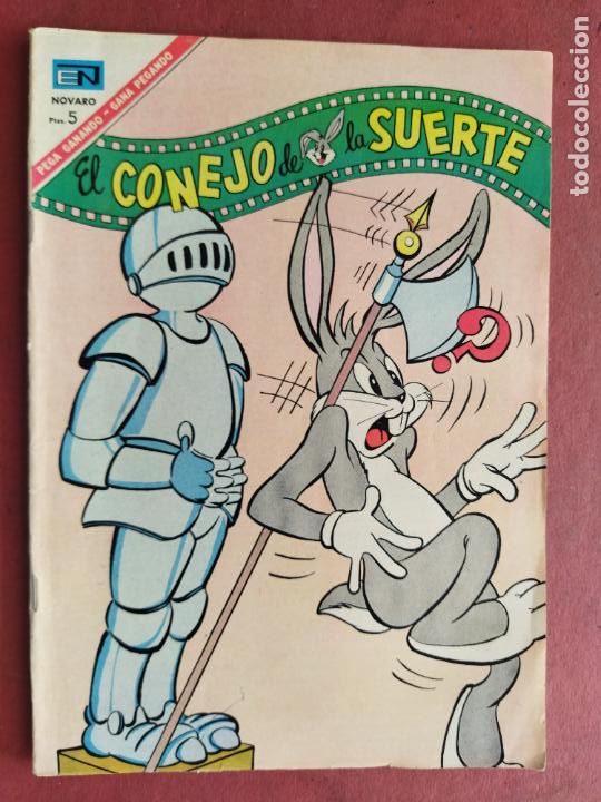 Tebeos: NOVARO - EL CONEJO DE LA SUERTE N&ordm; 256 - 1967 - Foto 1