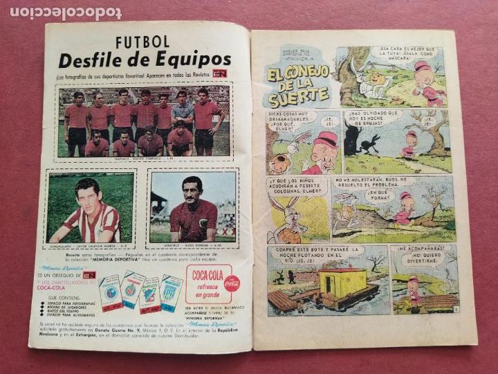 Tebeos: NOVARO - EL CONEJO DE LA SUERTE N&ordm; 300 - 1968 - Foto 2