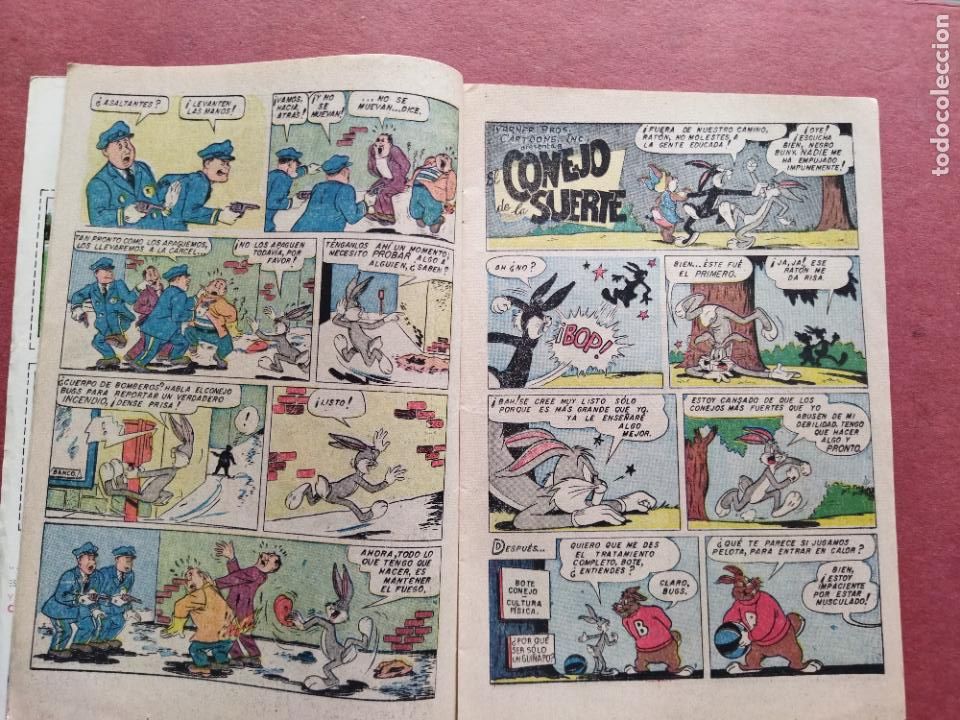 Tebeos: NOVARO - EL CONEJO DE LA SUERTE N&ordm; 291 - 1968 - Foto 3