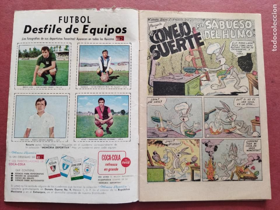 Tebeos: NOVARO - EL CONEJO DE LA SUERTE N&ordm; 291 - 1968 - Foto 2