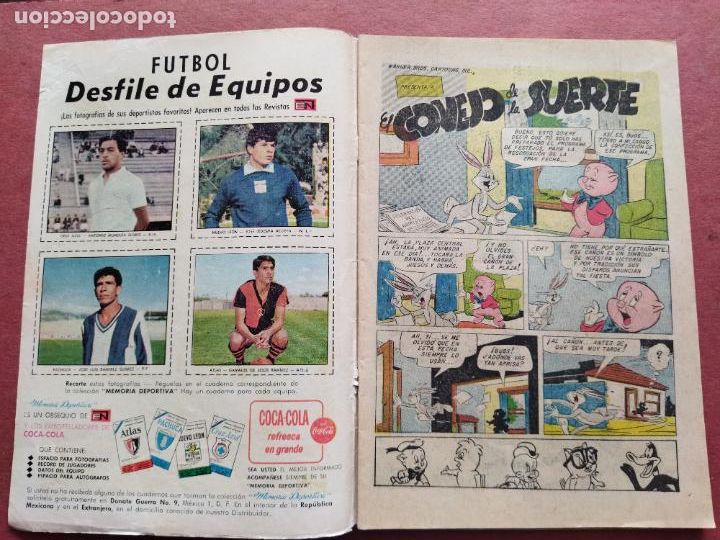 Tebeos: NOVARO - EL CONEJO DE LA SUERTE N&ordm; 294 - 1968 - Foto 2