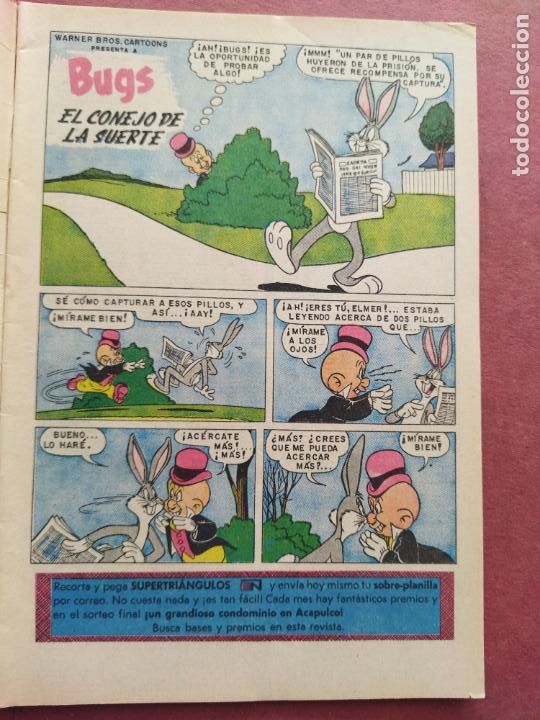 Tebeos: NOVARO - EL CONEJO DE LA SUERTE N&ordm; 387 - Foto 2
