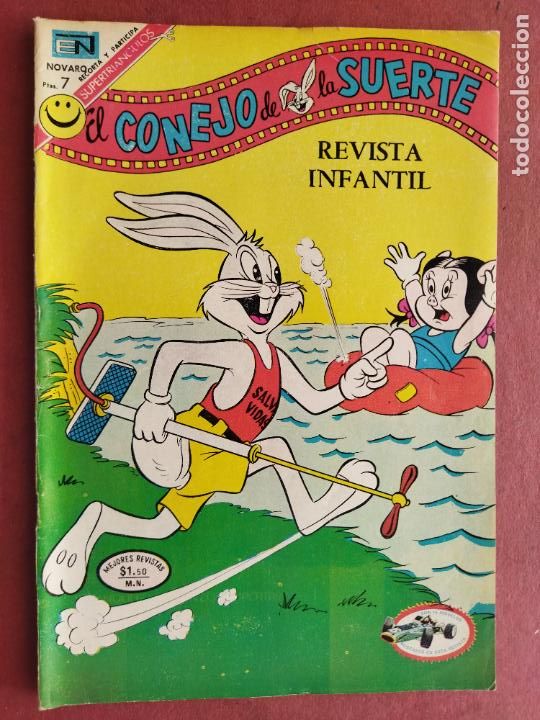 Tebeos: NOVARO - EL CONEJO DE LA SUERTE N&ordm; 387 - Foto 1