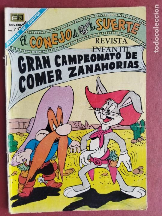 Tebeos: NOVARO - EL CONEJO DE LA SUERTE N&ordm; 282 - 1968 - Foto 1