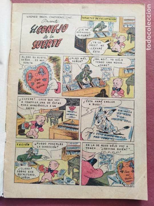 Tebeos: NOVARO - EL CONEJO DE LA SUERTE N&ordm; 239 - 1966 - Foto 2