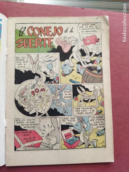 Tebeos: NOVARO - EL CONEJO DE LA SUERTE N&ordm; 192 - 1964 - Foto 2