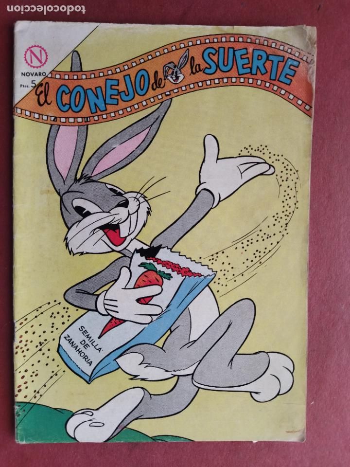 Tebeos: NOVARO - EL CONEJO DE LA SUERTE N&ordm; 192 - 1964 - Foto 1