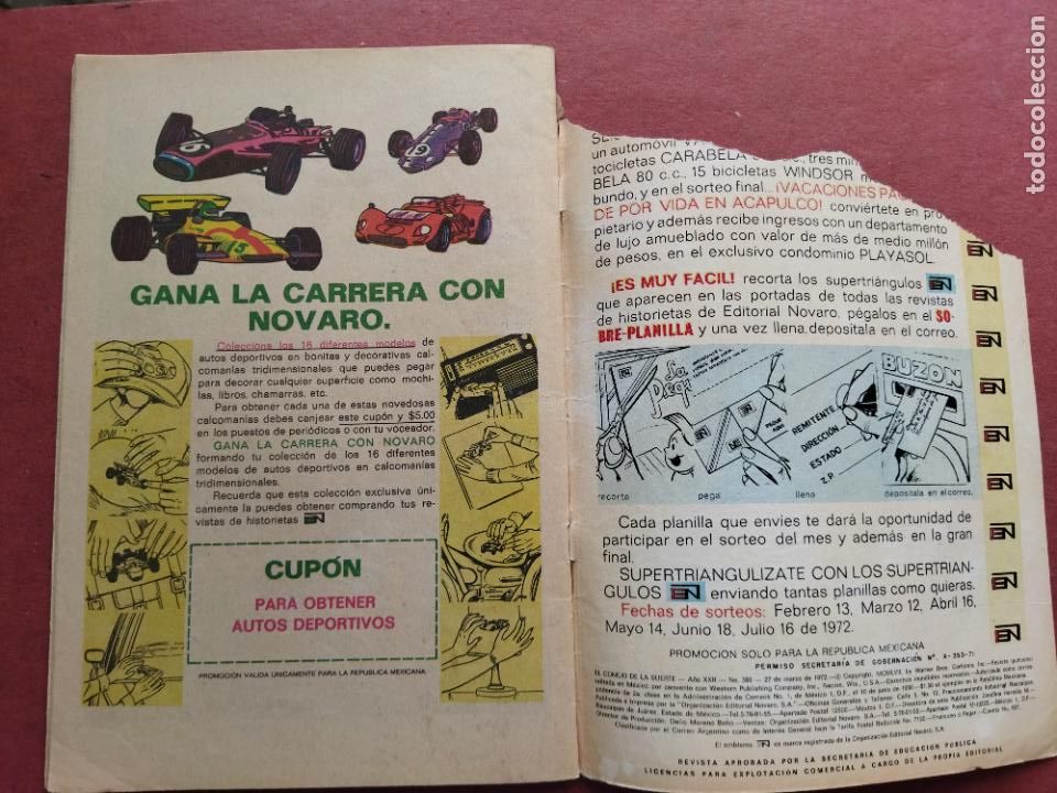 Tebeos: NOVARO - EL CONEJO DE LA SUERTE N&ordm; 386 - Foto 8