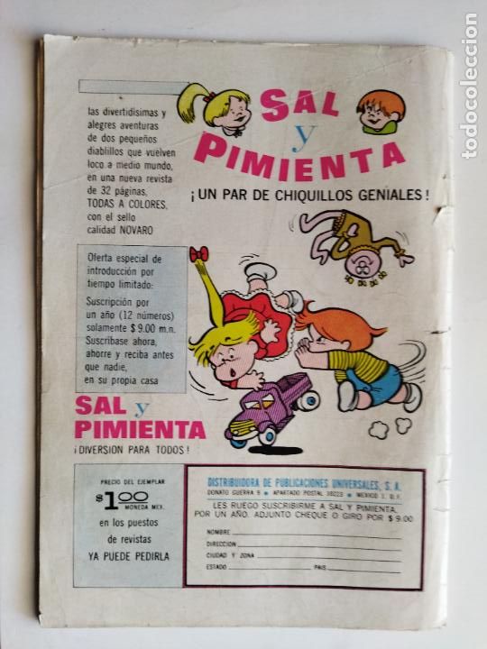 Tebeos: NOVARO - EL CONEJO DE LA SUERTE N&ordm; 212 - 1965 - Foto 6