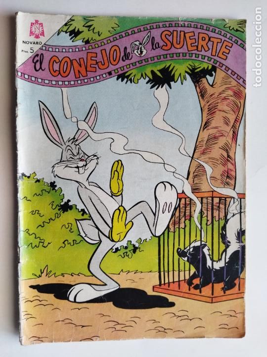 Tebeos: NOVARO - EL CONEJO DE LA SUERTE N&ordm; 212 - 1965 - Foto 1