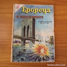Tebeos: EPOPEYA 97 EL PUENTE DE BROOKLYN. NOVARO 1966. Lote 401821534