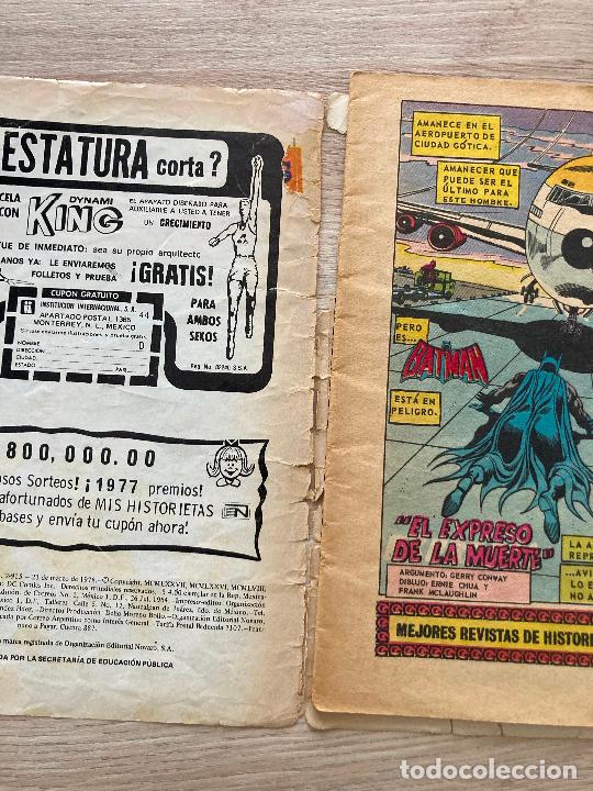 Tebeos: BATMAN N&ordm; 915. NOVARO 1978 - Foto 3