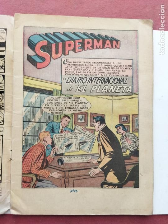 Tebeos: NOVARO ER - SUPERMAN N&ordm; 75 - 1956 - Foto 4