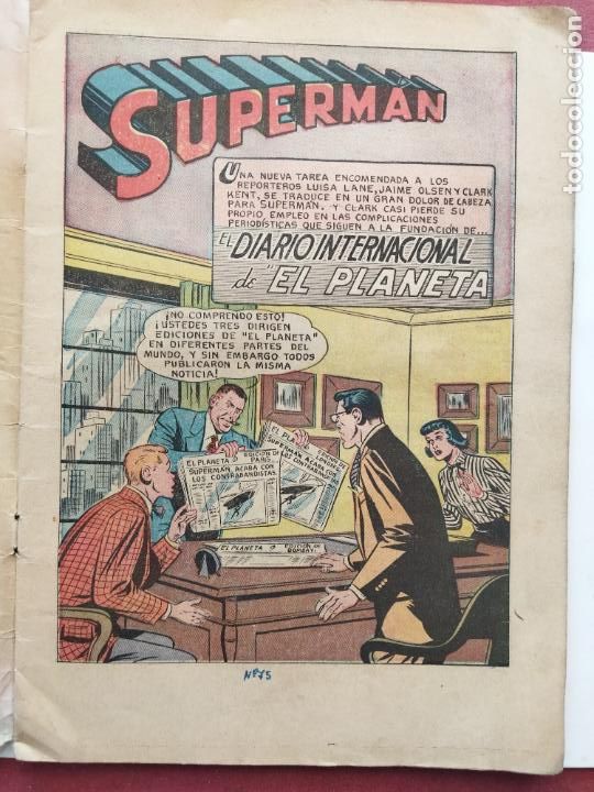 Tebeos: NOVARO ER - SUPERMAN N&ordm; 75 - 1956 - Foto 6