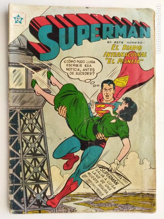 Tebeos: NOVARO ER - SUPERMAN N&ordm; 75 - 1956 - Foto 1