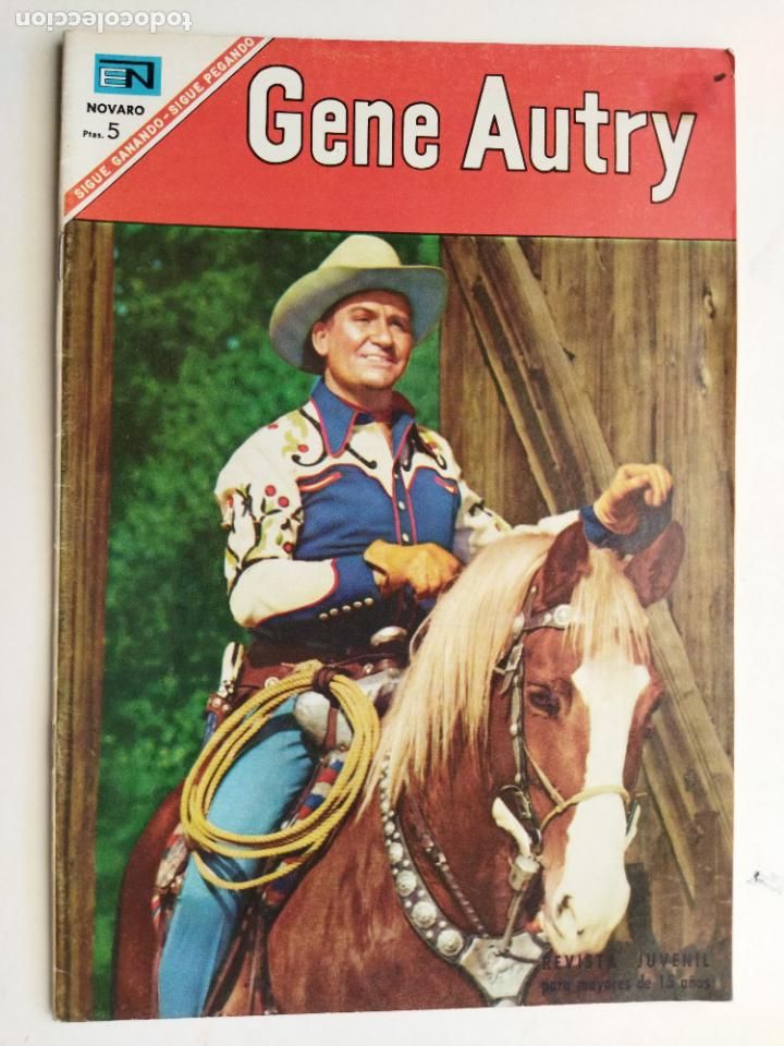 Tebeos: NOVARO - GENE AUTRY N&ordm; 156 - 1967 - Foto 1