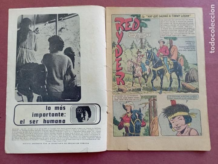 Tebeos: NOVARO - RED RYDER N&ordm; 224 - Foto 2