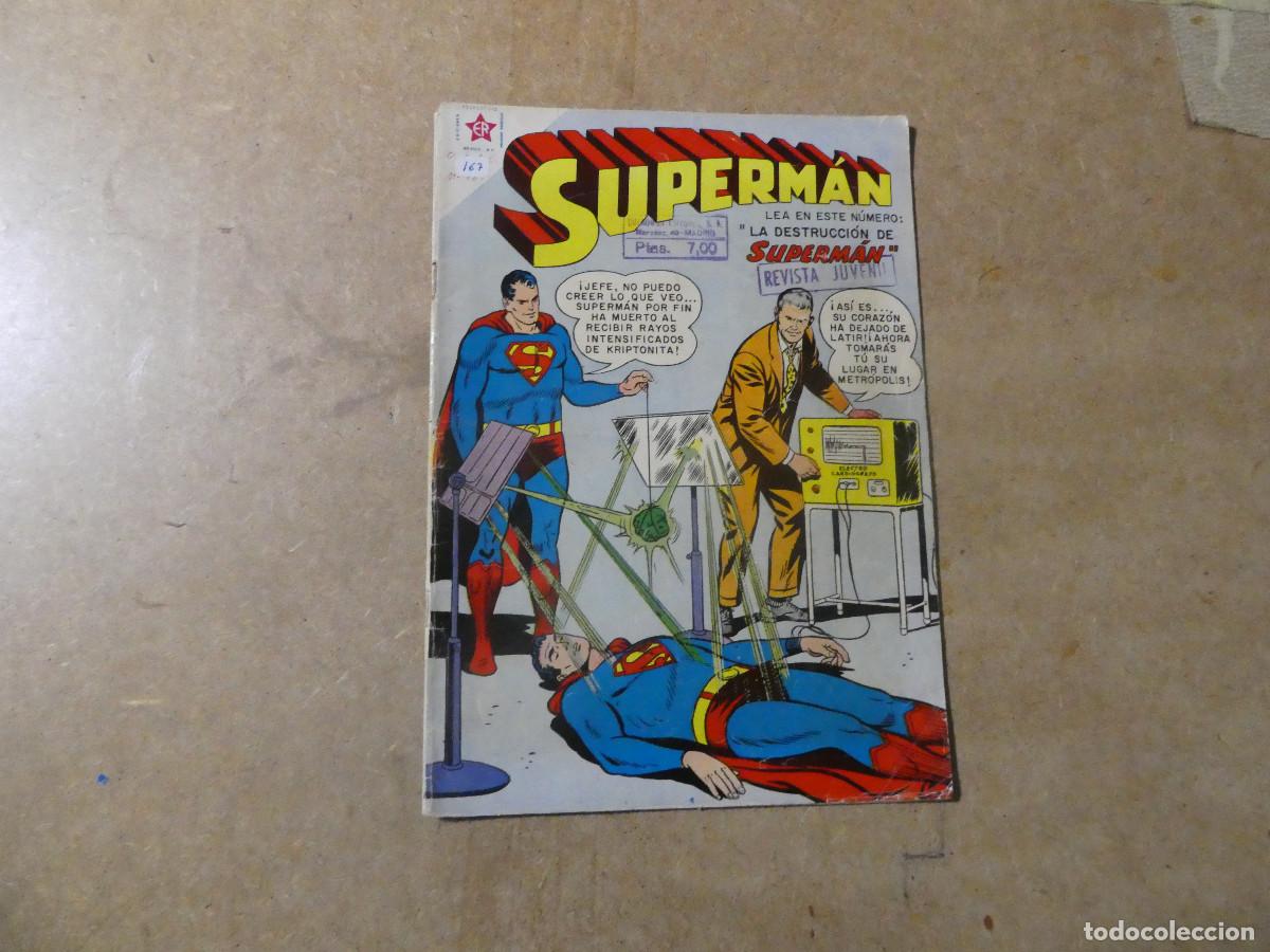 Tebeos: superman n&ordm; 167 de novaro - Foto 1