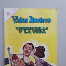 Tebeos: VIDAS ILUSTRES N° 89 - TORRICELLI Y LA VIDA - ORIGINAL EDITORIAL NOVARO