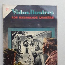 Tebeos: VIDAS ILUSTRES N° 6 - LOS HERMANOS LUMIÉRE - ORIGINAL EDITORIAL NOVARO