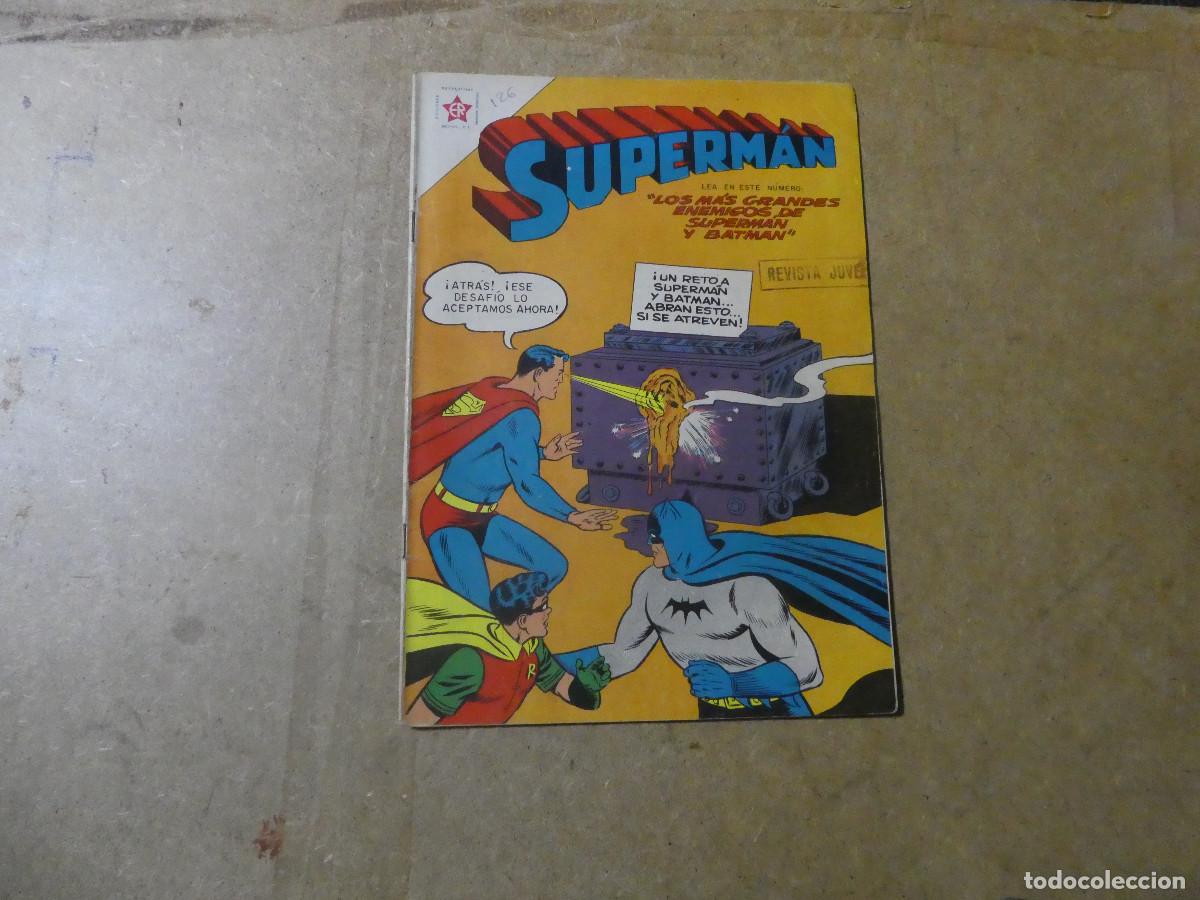Tebeos: superman n&ordm; 126 de novaro - Foto 1