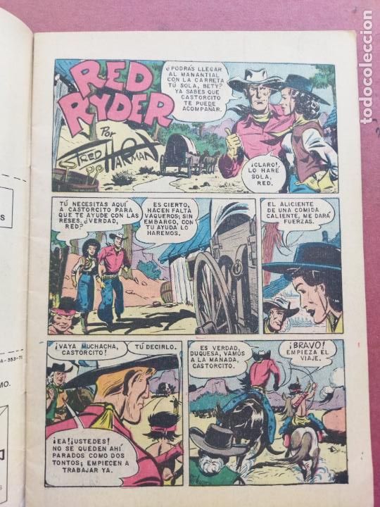Tebeos: NOVARO - RED RYDER N&ordm; 286 - FRED HARMAN - Foto 2