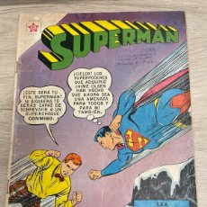 Tebeos: (OF) SUPERMAN N. 252 EDT NOVARO 1960 - SEÑALES DE USO
