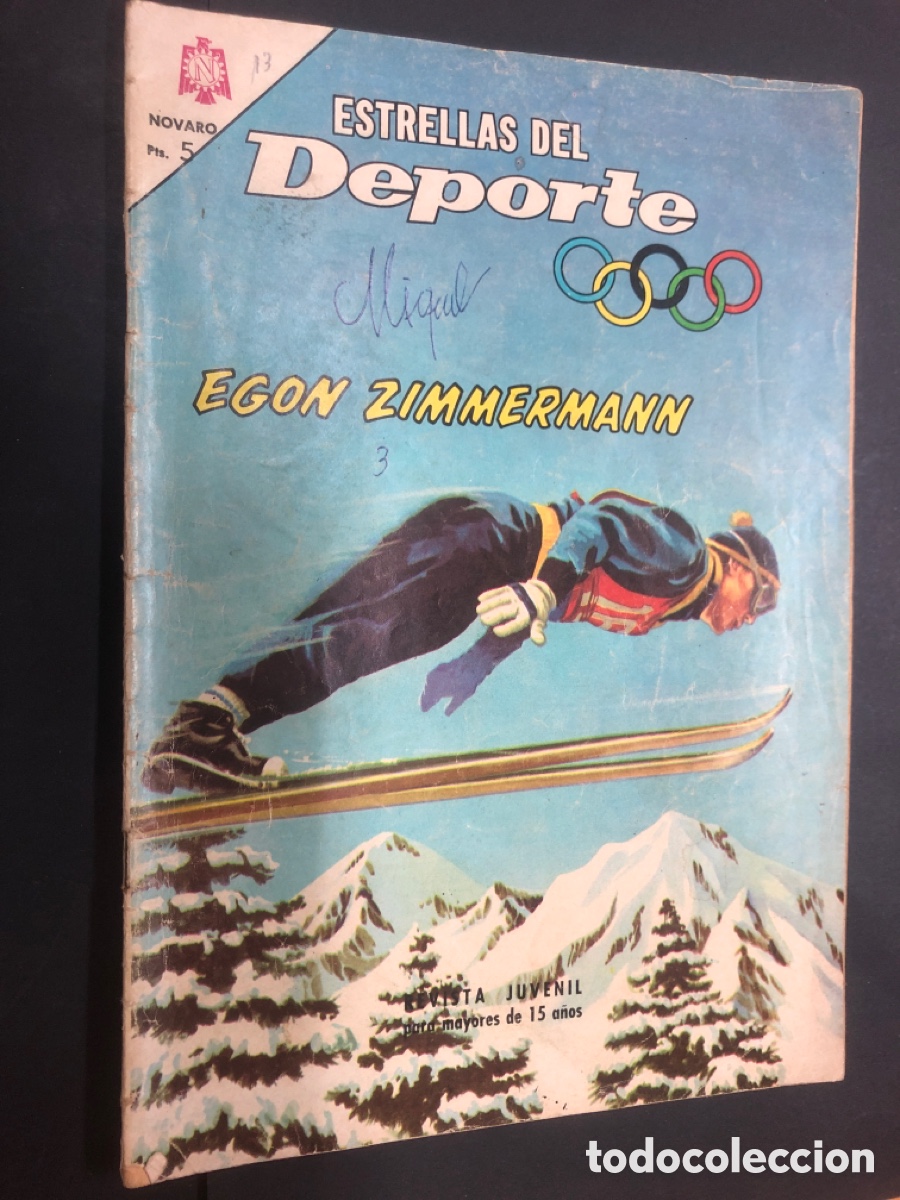 Tebeos: COMIC ESTRELLAS DEL DEPORTE N&ordm;13 EGON ZIMMERMANN - Foto 1