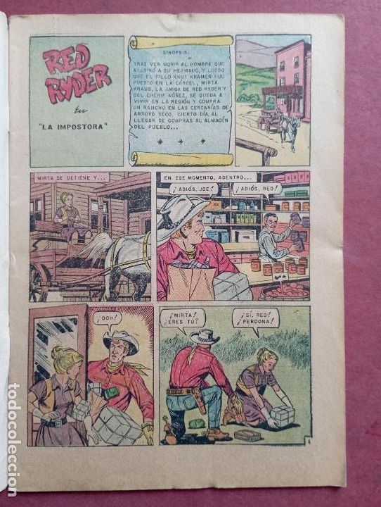 Tebeos: NOVARO - RED RYDER N&ordm; 147 - Foto 3