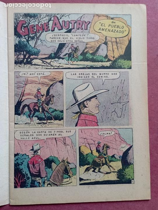 Tebeos: NOVARO - GENE AUTRY N&ordm; 144 - 1966 - Foto 3