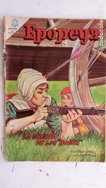 Tebeos: NOVARO - EPOPEYA N&ordm; 79 LA GUERRA DE LOS BOERS - Foto 1