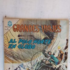 Tebeos: NOVARO - GRANDES VIAJES Nº 35 - 1965 - AL POLO NORTE EN GLOBO