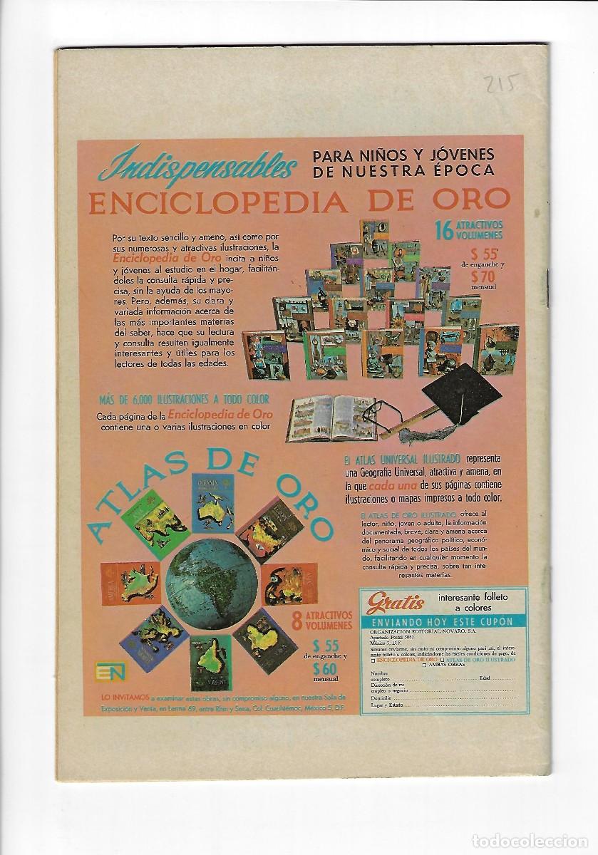 Tebeos: Novaro. Roy Rogers. 215. - Foto 2