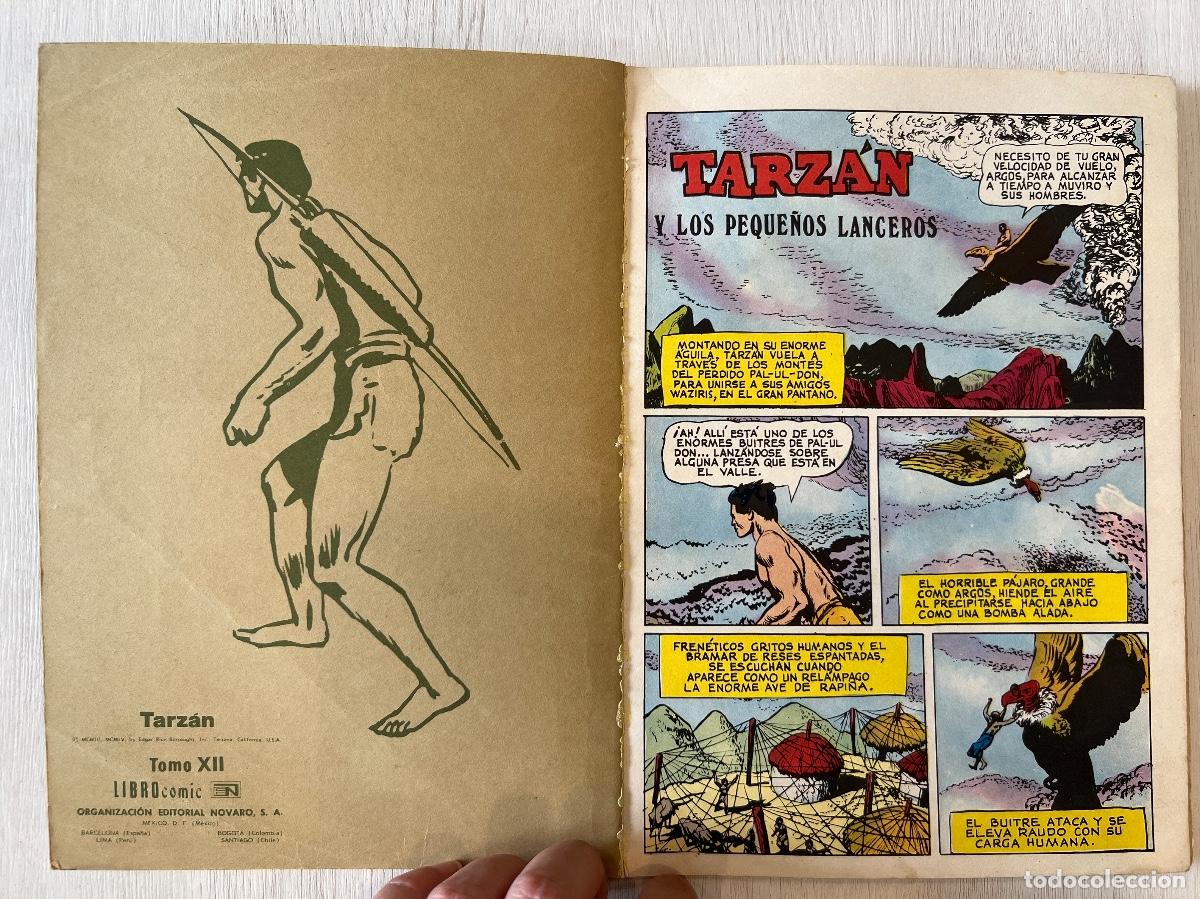 Tebeos: TARZAN LIBRO COMIC. TOMO XII EDITORIAL NOVARO - Foto 2