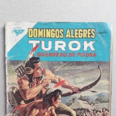 Tebeos: TUROK EL GUERRERO DE PIEDRA! - DOMINGOS ALEGRES N° 485 - ORIGINAL EDITORIAL NOVARO