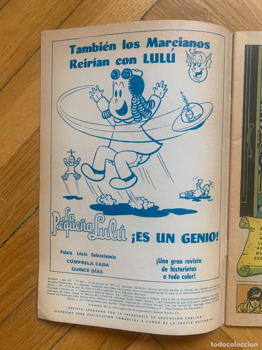 Tebeos: Batman 600 - Ref1 - Flamante - Foto 2