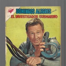 Giornalini: DOMINGOS ALEGRES 367: EL INVESTIGADOR SUBMARINO, 1961, NOVARO. COLECCIÓN A.T.