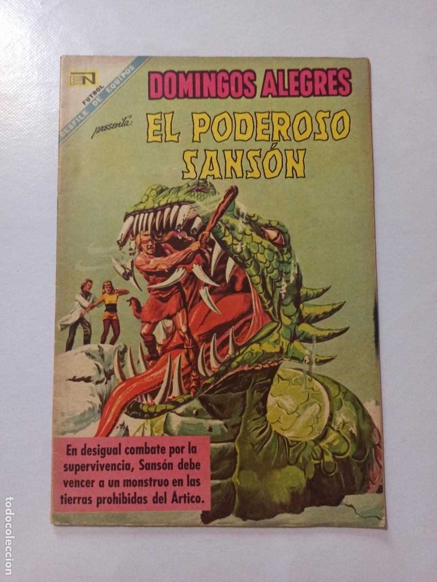 Tebeos: DOMINGOS ALEGRES - A&Ntilde;O XV N&ordm; 763 - EL PODEROSO SANSON - NOVARO (S1) - Foto 1