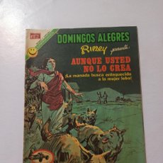 Tebeos: DOMINGOS ALEGRES - AÑO XIX Nº 950 - AUNQUE USTED NO LO CREA - NOVARO (S1)