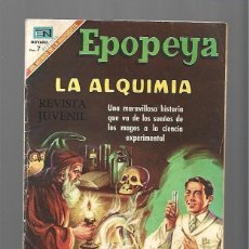 Tebeos: EPOPEYA 131: LA ALQUIMIA, 1969, NOVARO, MUY BUEN ESTADO. COLECCIÓN A.T.