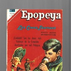 Tebeos: EPOPEYA 114: LOS CINCO SENTIDOS, 1967, NOVARO, RETAPADO. COLECCIÓN A.T.
